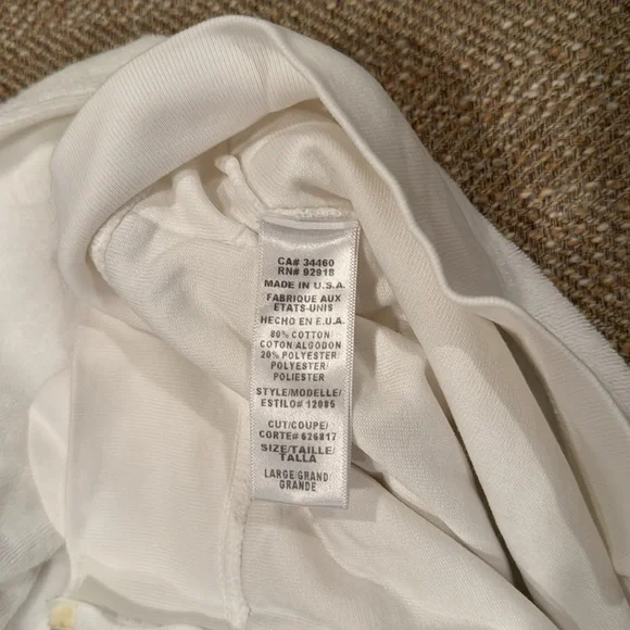 Juicy Couture White Long Sleeve Velour Track Jacket - Picture 6 of 7